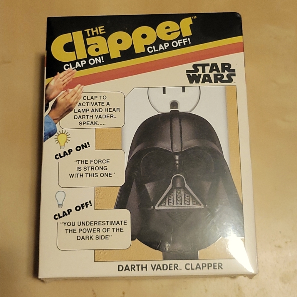 Darth Vader Retro-Style The Clapper Funny Gift Awesome BNIB New!!!